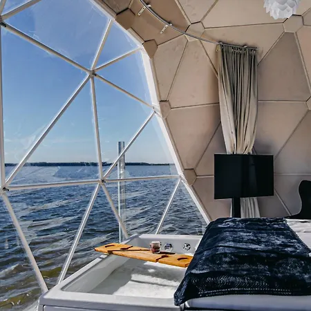 Grand Ht Houseboats - Na Wodzie - Sauna, Jacuzzi, Kominek