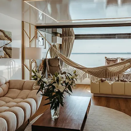 Grand Ht Houseboats - Na Wodzie - Sauna, Jacuzzi, Kominek Botel *